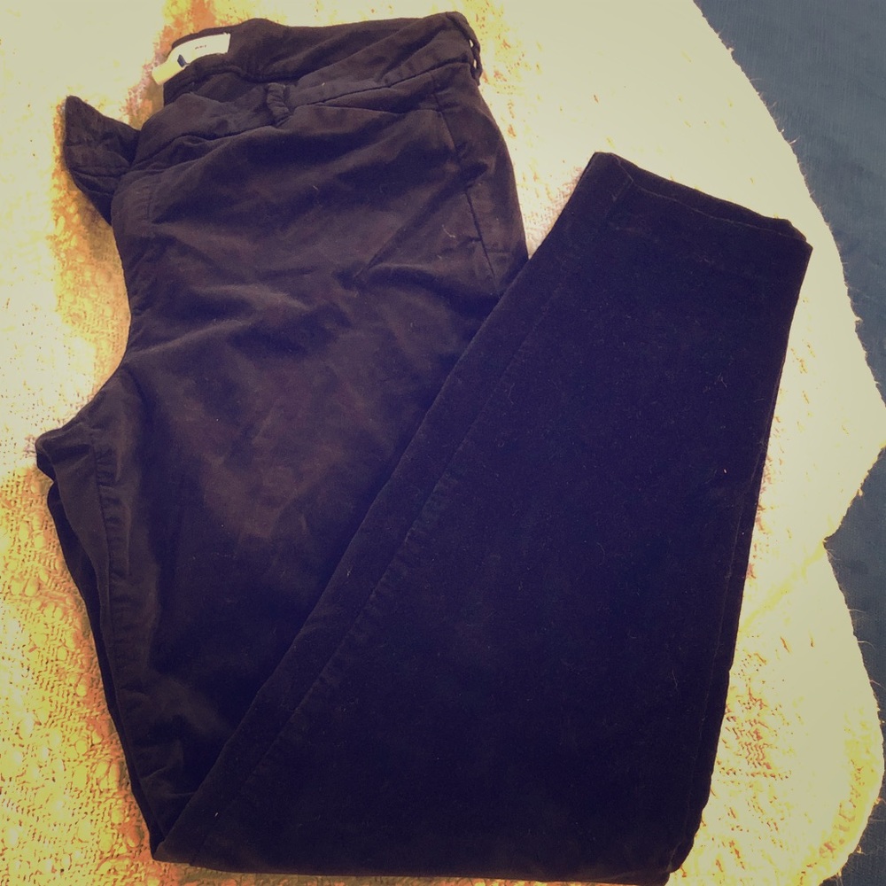 NWOT Black Velvet pants